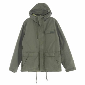 エクストララージ XLARGE 134515 ミリタリー コート フード付き ファー欠品 カーキ系 XL【中古】