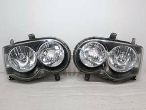 使用感あり HID 【コーティング済】 キセノン KOITO 100-51737 管理BR92-9 ムーブ ムーヴ カスタム L150S L160S ヘッドライト 左右