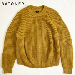 BATONER バトナー　6 ROKU ロク　別注 クルーネック　リブニット