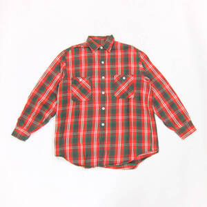 BIGMAC Penneys ヘビー ネルシャツ レッド 15 1/2 クリスマス ビッグマック ぺニーズ Flannel Shirts ビンテージ ヴィンテージ フランネル