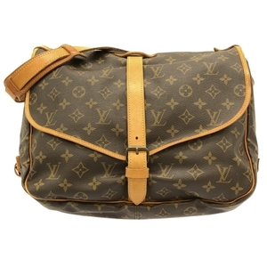 ルイヴィトン LOUIS VUITTON ショルダーバッグ M42254 ソミュール35 モノグラム・キャンバス - マルティエ刻印 891FC バッグ モノグラム