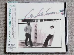 ●美品CD ブレッド＆バター『Late Late Summer』●細野晴臣/坂本龍一/高橋幸宏/林立夫/小原礼/佐藤博/鈴木茂/松原正樹/ライトメロウ