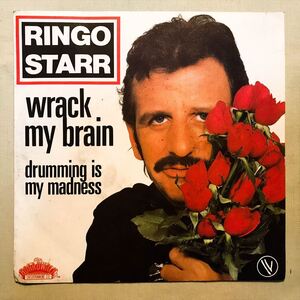 ◆フランスORG◆ RINGO STARR / WRACK MY BRAIN ◆GEORGE HARRISON参加！貴重ジャケット付き