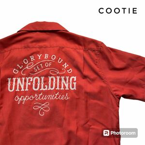 COOTIE（クーティー）　オープンカラーシャツ　バックデザイン　開襟シャツ