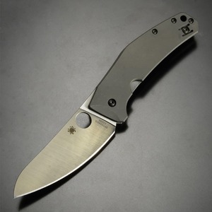 Spyderco 折りたたみナイフ SPYDIECHEF チタニウムハンドル C211TIP スパイダルコ