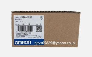 新品 未使用 オムロン OMRON CJ2M-CPU12 CPUユニット【６ヶ月保証】