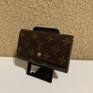 美品　 LOUIS VUITTON ルイヴィトン モノグラム　 ブラウン系　コンパクトウォレット　 財布