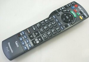 綺麗　　パナソニックのテレビ用リモコン N2QAYB000588　動作ＯＫ　○