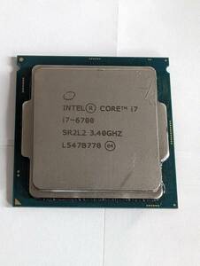 CPU Core i7 6700 3.40GHZ SR2L2　動作未確認　ジャンク品