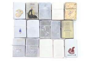 【15点】 ZIPPO ジッポ ライター オイルライター シルバー 喫煙具 喫煙グッズ おしゃれ まとめ ジャンク 9080-RK