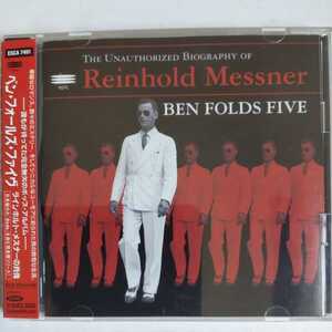 ベン・フォールズ・ファイヴ ラインホルト・メスナーの肖像 国内盤帯有 ben folds five the unauthorized biography of reinhold messner