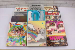 ■[中古 送料無料]ジャニーズDVD 9枚 嵐・NEWS・関ジャニ∞・Kis-My-Ft2・Hey!Say!JUMP■