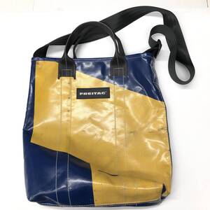 FREITAG フライターグ バッグ 2WAY ブルー マスタード トート ショルダー 肩がけ F74 廃盤 旧型 BOBボブ