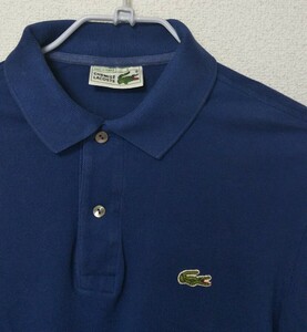 【フランス製】ラコステ LACOSTE ポロシャツ サイズ3 M フレラコ フララコ フレンチ 半袖シャツ テニス ゴルフ スポーツウェア