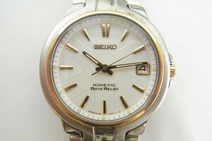 Y418-Y25-2691◎ SEIKO セイコー 5J22-0C30 メンズ 自動巻き 腕時計 現状品① ◎