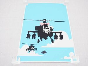 希少 WCP Banksy バンクシー HAPPY CHOPPERS リプロダクション シルクスクリーン プリント 現代アート 限定品