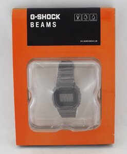 T3941〇CASIO(カシオ)G-SHOCK ジーショック BEAMS ビームス別注 腕時計 DW5600BEAMS20-8JR ブラックスケルトン 美品