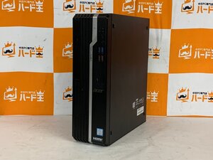 【ハード王】1円～/デスク/Acer Veriton X2660G VX2660G-F78U/Corei7-8700/4GB/ストレージ無/6943-D41