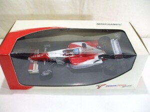 【元気堂】MINICHAMPS ミニチャンプス 1/18 Panasonic TOYOTA パナソニックトヨタ Rasing TF102 M.サロ #24 ミニカー 模型