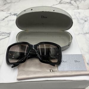 ●【売り切り】Christian Dior クリスチャンディオール サングラス DIOR COUTURE1 584LF 57□20 130 Optyl ブラック セルフレーム