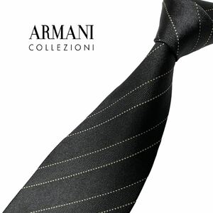 ARMANI COLLEZIONIネクタイ レジメンタル柄 ストライプ柄 アルマーニ コレッツォーニ USED 中古 m1024