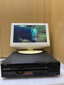 RE0995 TEAC LV-2000 CD/CDV/LD PLAYER LD再生OK 中古現状品 