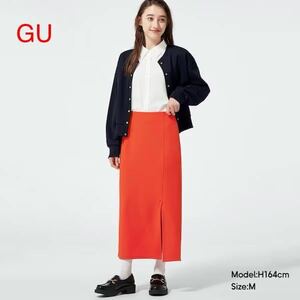 GU・カットソーナローミディスカート