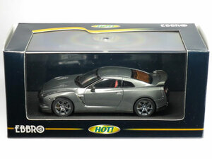 1/43 日産 GT-R R35 ブラックエディション 2007 ダークメタルグレー (44102)