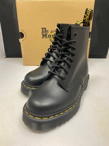 【新品】Dr.Martens 8HOLE BEX 8ホール 1460 25345001 BLACK UK5.0 24.0cm ドクターマーチン ベックス 厚底 ブラック レディース