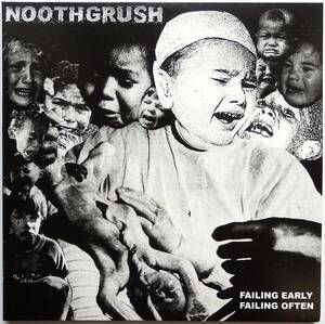 【USスラッジコア＆ドゥーム デモ＆スプリット音源他 カラー盤 2LP 新同盤】 NOOTHGRUSH / Failing Early, Failing Often