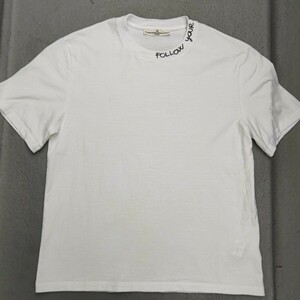 GOLDEN GOOSE DELUXE BRAND 半袖Tシャツ ゴールデングース ホワイト コットンTシャツ トップス 