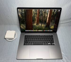 超美品 MacBookPro Retina 16インチ 2019 Core i7 2.6GHz/32G/AppleSSD 512G/macOS Sequoia 15/Windows 11 Pro/Office 2021