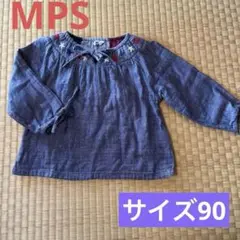 MPS エムピーエス　子供服　長袖シャツ　女の子　サイズ90