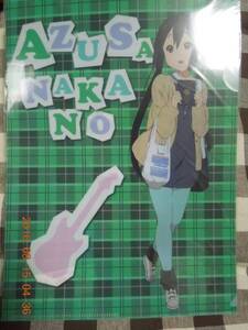 けいおん! クリアファイル 中野梓 映画 ローソン限定 未開封