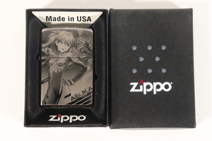 【未使用品】ZIPPO EVANGELION:2.0 ASUKA エヴァンゲリオン アスカ 箱あり ジッポー オイルライター_EJL_C0128-J008