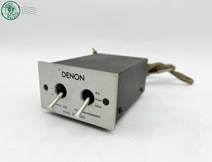 BA0604406　□1円～DENON デノン AU-320 MCカートリッジ昇圧トランス オーディオ機器 中古品 動作未確認