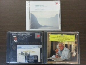 天5//CD//無傷!!//3枚セット★シューベルト：交響曲8,9番／レナード・バーンスタイン （Leonard Bernstein）