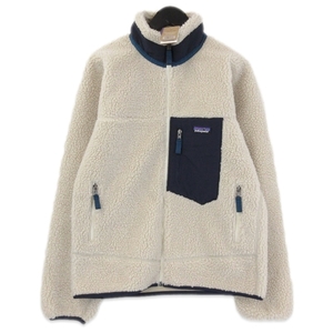 未使用 Patagonia パタゴニア レトロXジャケット 23056 CLASSIC RETRO-X JACKET 2019年製 ナチュラル M 71010530