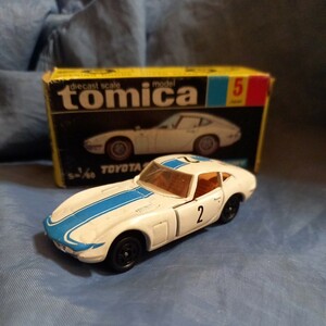 トミカ トヨタ 2000GT 日本製 黒箱 絶版 レーシングカー 