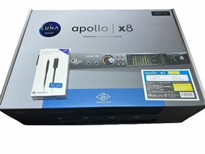 【未使用】UNIVERSAL AUDIO Apollo x8 Heritage Edition($2,490 相当のプラグイン)＋更に14万円分のプラグイン＋Thunderbolt3 ケーブル付き