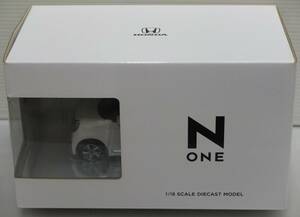 ◇HONDA◆N-ONE 1/18 モデルカー◆プレミアムホワイト・パール Premium Tourer Lパッケージ◇非売品 ホンダ エヌワン 成約記念