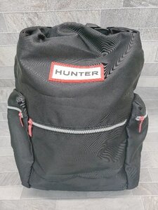 ◇ HUNTER ハンター UBB6017ACD ボックスロゴ リュック デイパック ブラック メンズ P