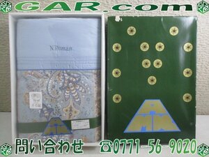 LJ18 未使用品 AMK N.Roman ウール/羊毛混 肌掛布団 フトン ふとん 140×190cm AW-6200