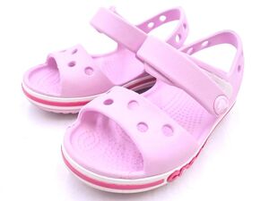 crocs クロックス CN2212 Princess プリンセス サンダル sizeC8(15.5cm)/ピンク ■◆ ☆ efc1 子供服