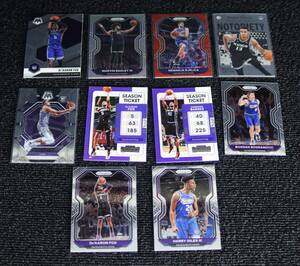 Panini Prizm Mosaic 10 カード セット NBA ルーキー カード Sacramento Kings サクラメント キングス Keegan Murray De