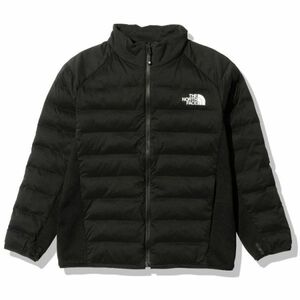 新品 130 黒 THE NORTH FACE ノースフェイス キッズ レッドラン ジャケット Red Run Jacket NYJ82236 中綿 ブルゾン アウター ラン 登山 84