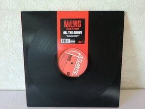 (AD)何点でも同送料 LP/レコード/12 MAINO / ALL THE ABOVE feat. T-PAIN (c/w HOOD LOVE feat. TREY SONGZ)