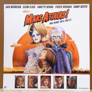 輸入盤LD MARS ATTACKS! 映画 英語版レーザーディスク 管理№2274