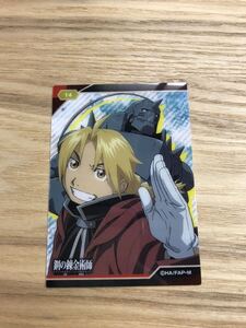 鋼の錬金術師 FULLMETAL ALCHEMIST クリアカード ハガレン はがねのれんきんじゅつし No.14 エドワードエルリック　アルフォンス