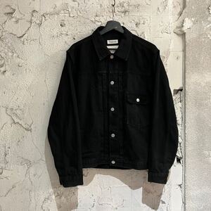 Ron Herman Denim ロンハーマン 1stタイプ ブラックデニム トラッカージャケット サイズM 併4254 